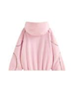 HOKKAIDO FLEECE GRAPHIC ZIP HOODIE HALF