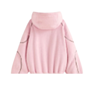 HOKKAIDO FLEECE GRAPHIC ZIP HOODIE HALF