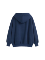 TERRY CUP APPLIQUE DRAWSTRING HOODIE