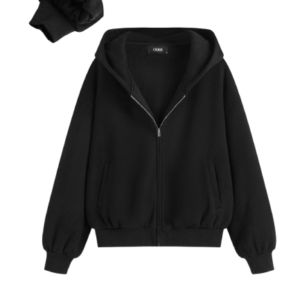 FLEECE SOFT-TOUCH HOODIE ZIP UP