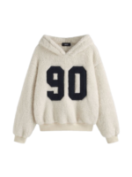 90 FLEECE SHERPA HOODIE GRAPHIC
