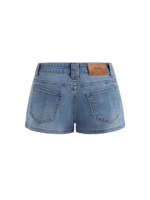 Stretch Cider Denim Low Rise Pocket Shorts