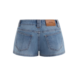Stretch Cider Denim Low Rise Pocket Shorts