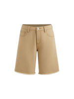 Cider Denim Low Rise Raw Hem Jorts