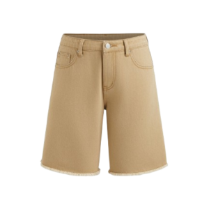 Cider Denim Low Rise Raw Hem Jorts