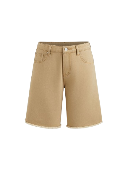 Cider Denim Low Rise Raw Hem Jorts Cider Denim Low Rise Raw Hem Jorts
