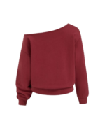 BROOKLYN TERRY COTTON-BLEND SWEATSHIRT