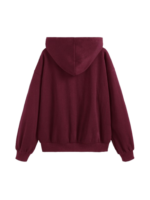 TERRY LONG SLEEVE HOODIE ZIPPER